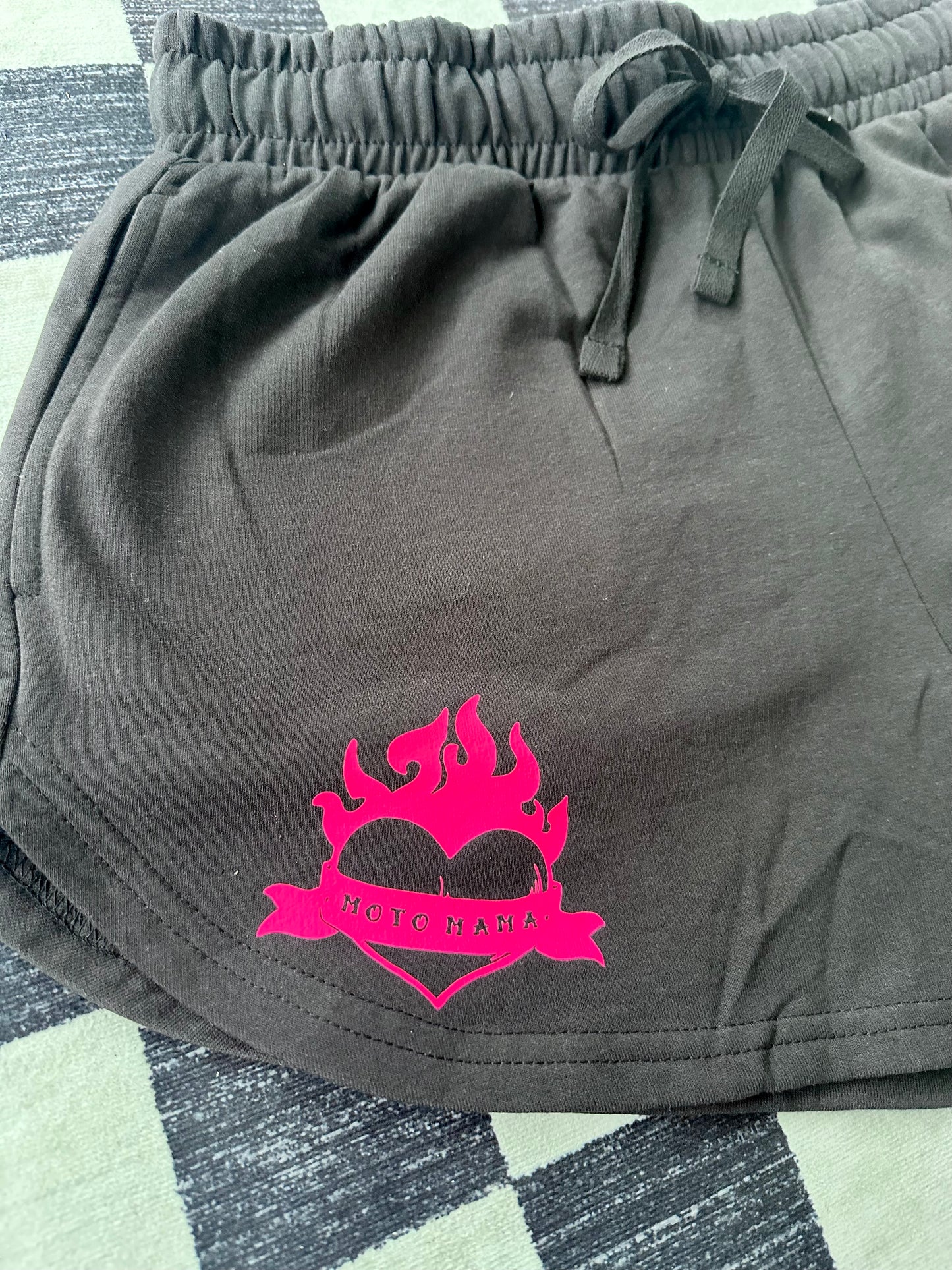 Mama Rides Lounge Short in Pink Lady