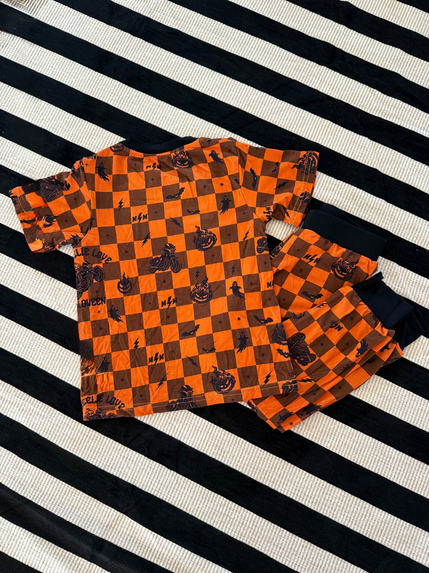 I Wheelie Love Halloween 🎃 TShirt Pant set