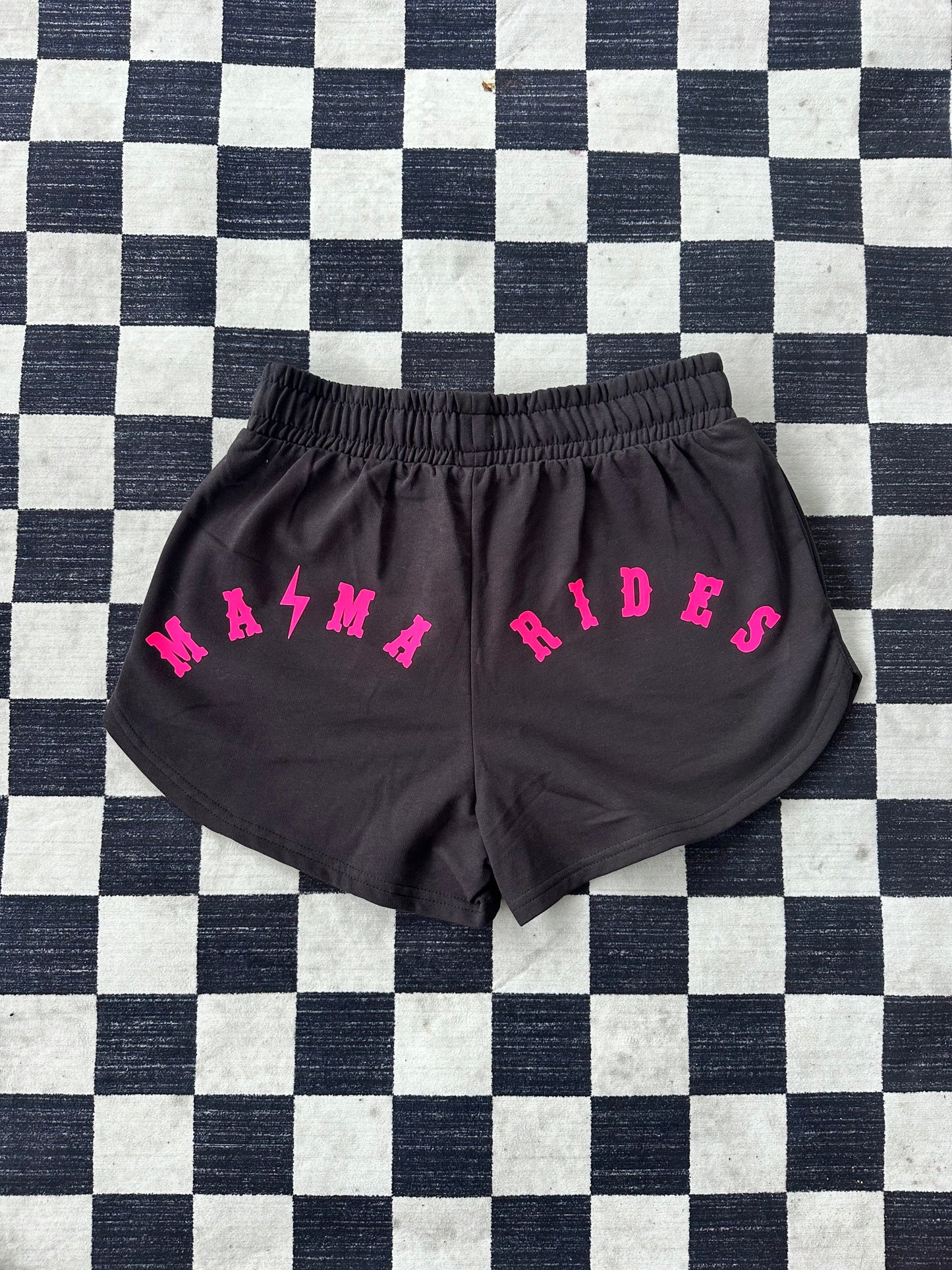 Mama Rides Lounge Short in Pink Lady