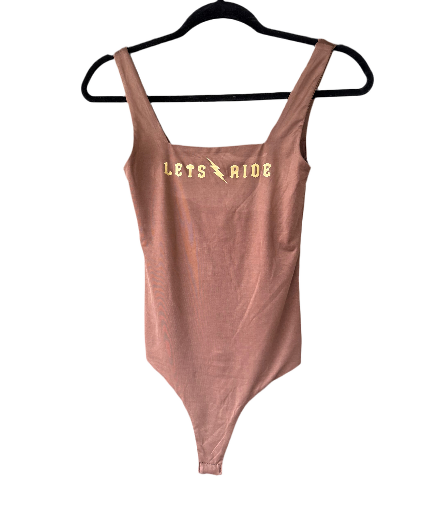 Square Neck Let’s Ride Bodysuit