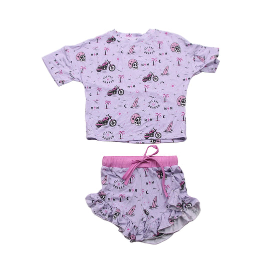 All Gas No Brakes Lavender Sleep/Play Set