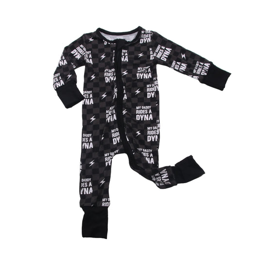 My Daddy Rides a Dyna Zip Romper