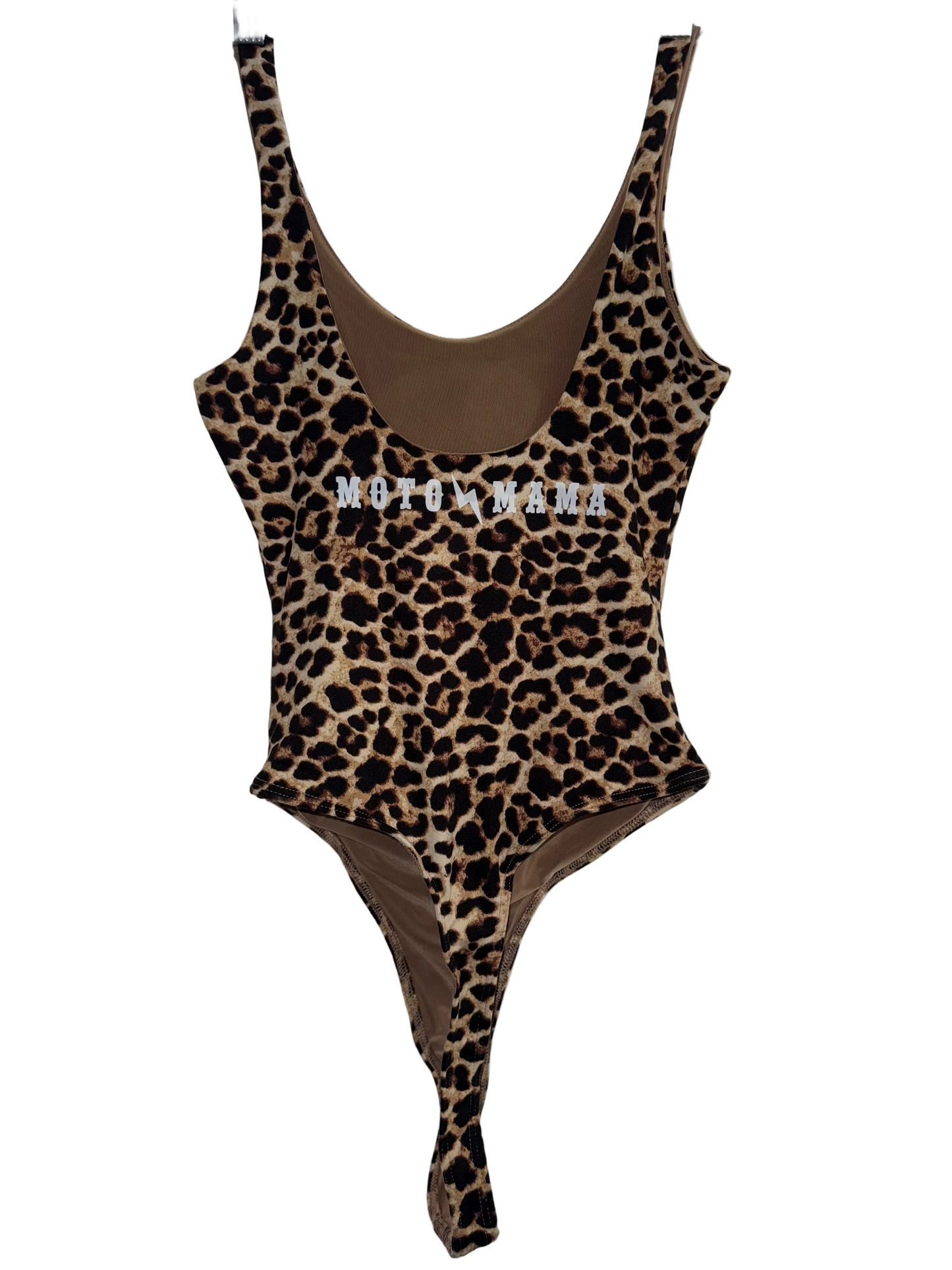 "Lets Ride" Leopard Bodysuit